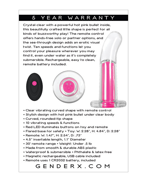 Gender X Pink Paradise - Transparent/Rose