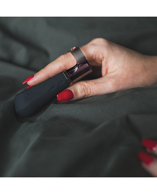 Vibromasseur à doigt Hot Octopuss | Le meilleur vibromasseur à doigt pour femmes | Petit vibromasseur ergonomique noir