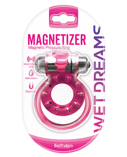 Bague de plaisir magnétique Wet Dreams Magnetizer - Rose