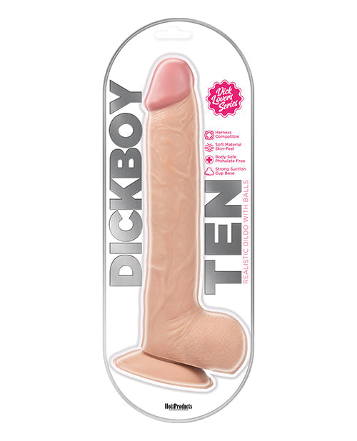 Dick Boy 10" gros gode | Gode réaliste en PVC | Gode à ventouse | Gros gode