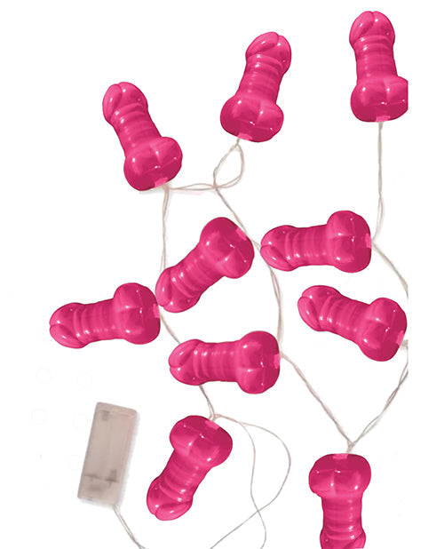 Guirlande lumineuse "Pink Pecker"