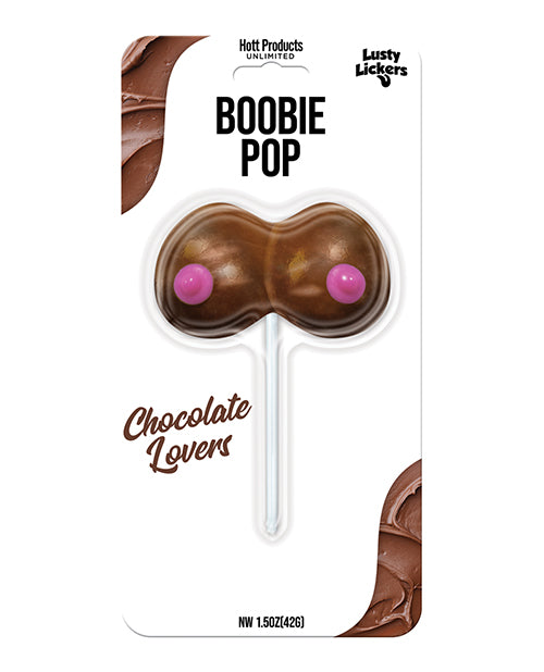 Lusty Lickers Boobie Pop - Amoureux du Chocolat