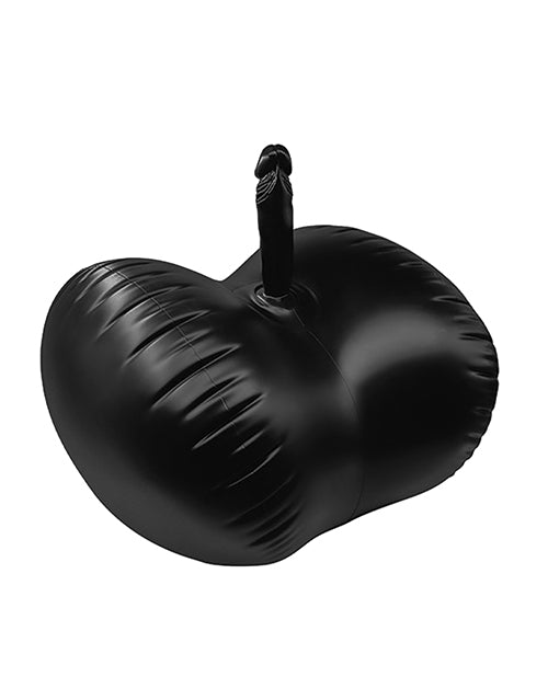 Coussin gonflable Bouncy Baller avec godemichet et pompe à pied