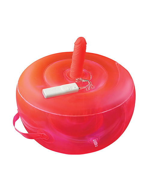 Cojín Hinchable Bouncy Banger con Dildo Vibrador