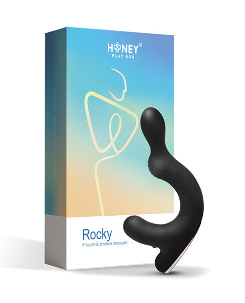Stimulateur de périnée et scrotum vibrant polyvalent Rocky Masseur de prostate