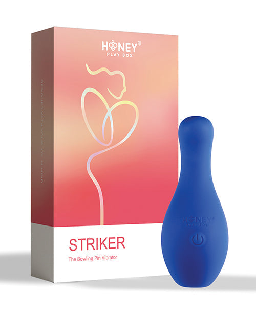 Vibromasseur quille Striker - Bleu
