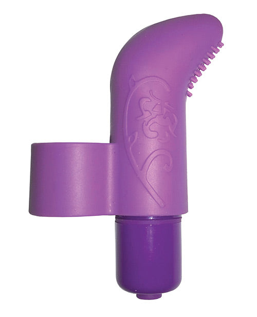 Vibrador de dedo S-Finger de 9 velocidades - Morado