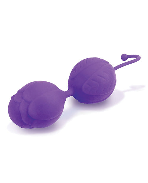 Bolas Kegel S de silicona de 9 - Morado