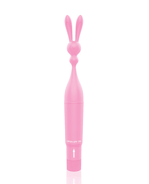 ¡El Clitterific de 9! Conejo Botón Estimulador Clitoriano - Rosa