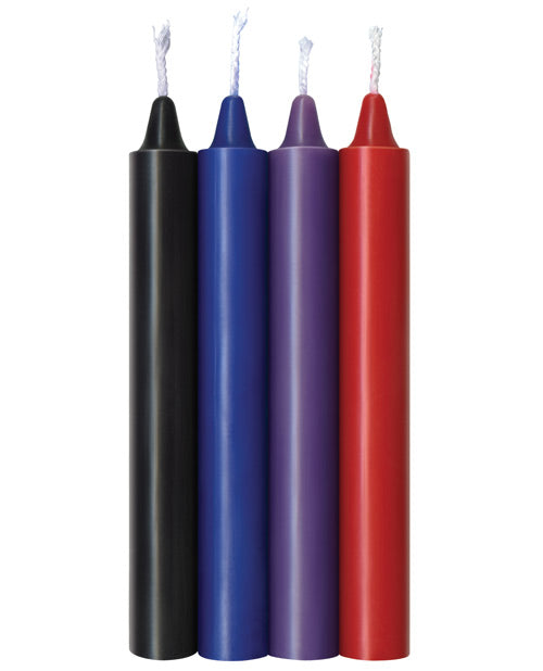 Bougies Chaude Coulantes Sensuelles Make Me Melt (lot de 4) - Tons Passion