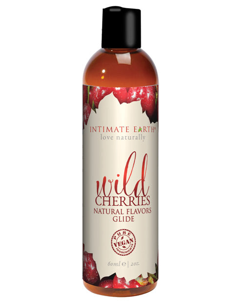 Intimate Earth Lubricante Natural Sabores - Cerezas Salvajes 60 ml