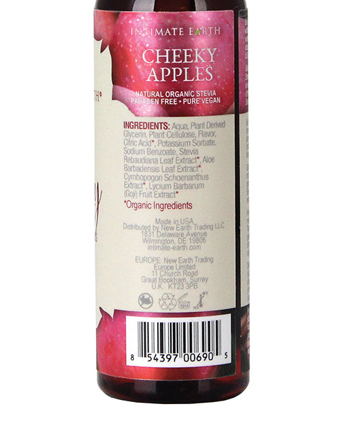Intimate Earth Natural Flavors Glide - 60 ml Manzanas Traviesas