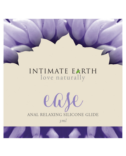 Intimate Earth Soothe Ease Lubricante Anal de Silicona Relajante con Bisabolol, Lámina - 3 ml