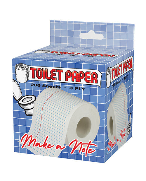 Bloc-notes papier toilette