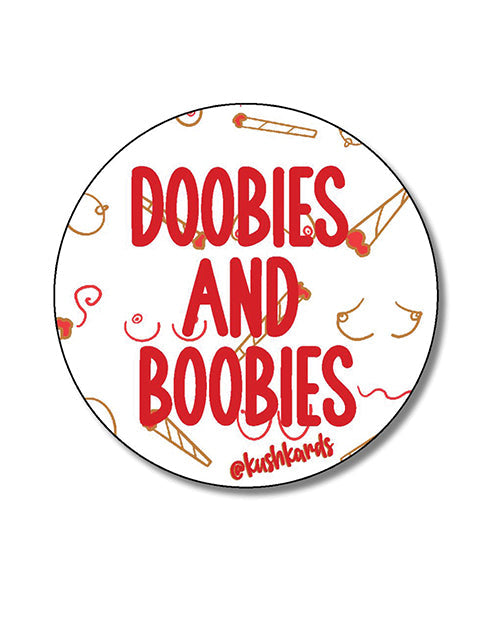 Autocollant Doobies et Boobies - Lot de 3