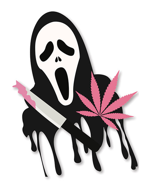 Pegatina de Ghostface para Halloween - Paquete de 3