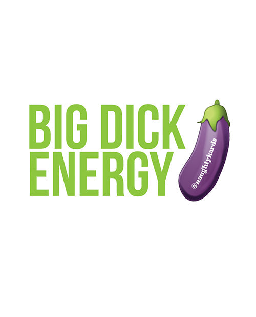 Autocollant coquin « Big Dick Energy » – Lot de 3