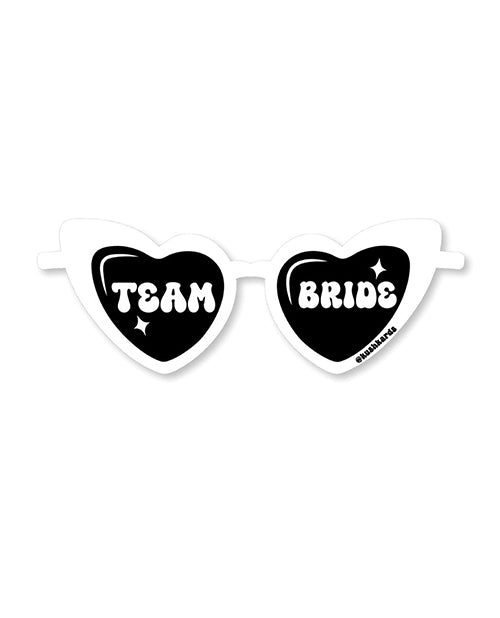 Autocollant Team Bride - Pack de 3