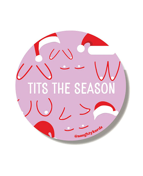 Autocollant de Seins de Noël - Lot de 3