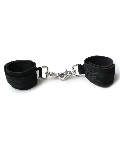 Menottes en néoprène KinkLab – Noires