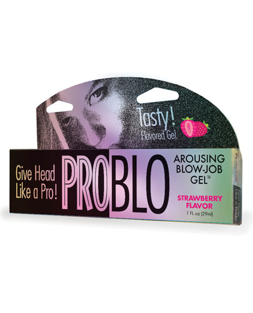 Gel de Placer Oral Pro Blo - 1 oz Fresa