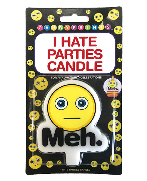 Vela Odio las fiestas - Meh
