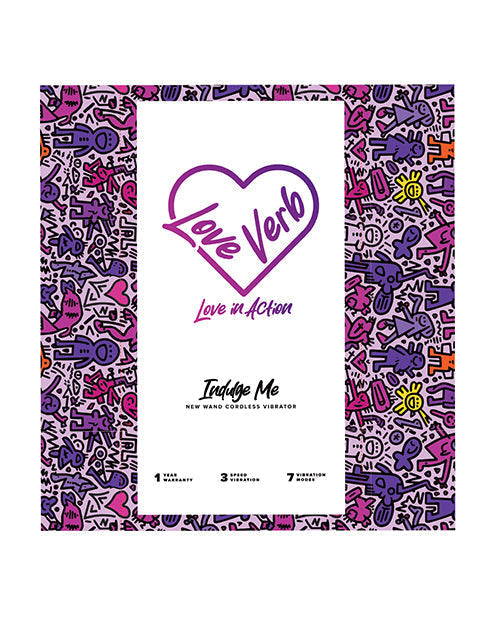 Love Verb Indulge Me Varita de doble uso con infusión de cobre - Lila