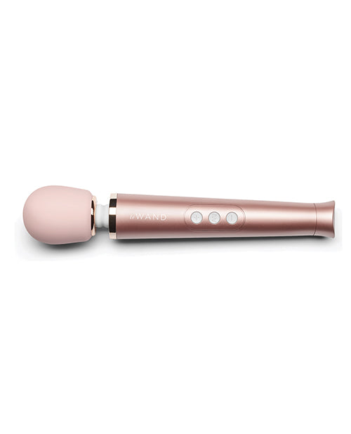 Masseur vibrant rechargeable Le Wand Petite - Or rose