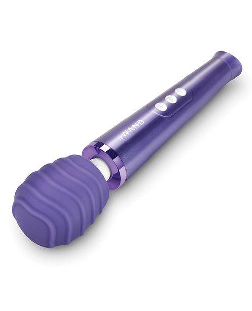 Le Wand Petite Pack de 2 fundas de silicona con textura - Violeta