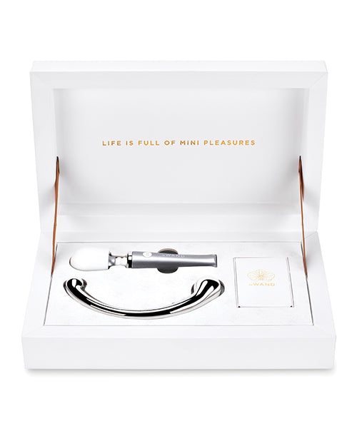 Le Wand Mini Pleasures Kit 4 pièces - Chrome