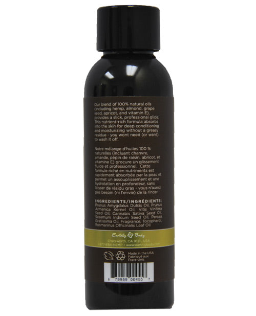 Huile de massage et corporelle Earthly Body - 59 ml Nag Champa