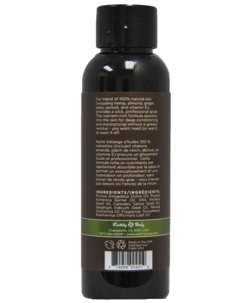 Earthly Body Aceite de masaje y corporal - 2 oz Guavalava