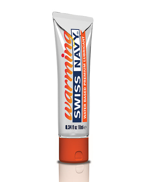 Lubricante a base de agua efecto calor Swiss Navy - 10 ml