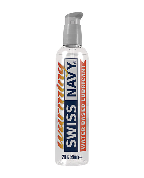 Lubrifiant chauffant à base d'eau Swiss Navy - 2 oz