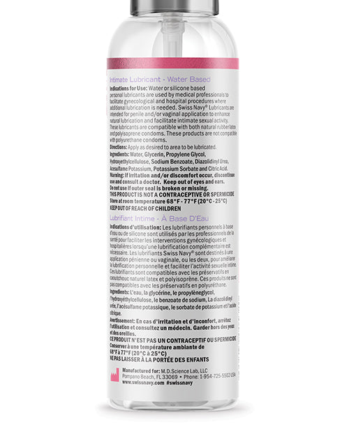 Lubrifiant intime à base d'eau Swiss Navy Desire - 59 ml