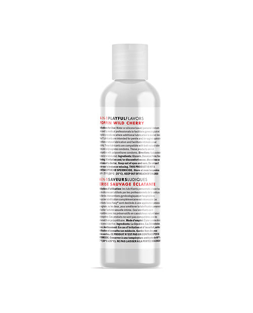 Swiss Navy 4 en 1 Saveurs Ludiques Cerise Sauvage Pétillante - 29 ml