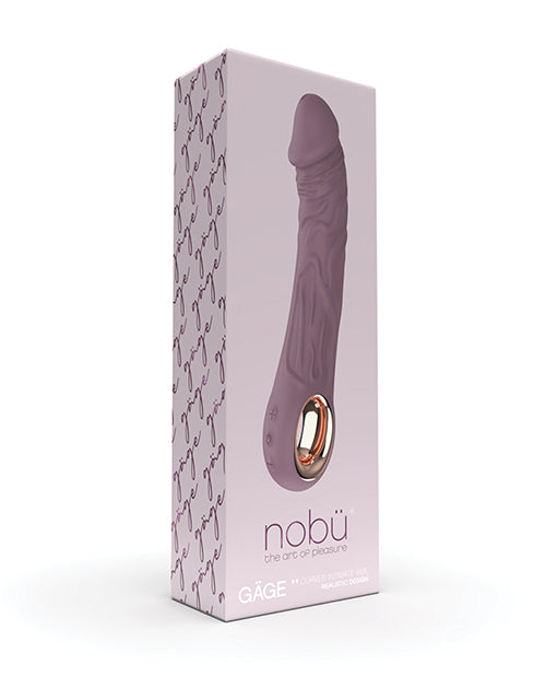 Vibrador Punto G Nobu Gage | Vibrador bala extraíble | Púrpura 5 velocidades impermeable | Mejor vibrador para mujeres