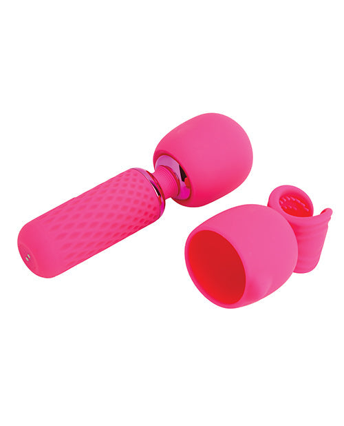 Nu Sensuelle Harlow Mini baguette avec accessoire masturbateur - Rose