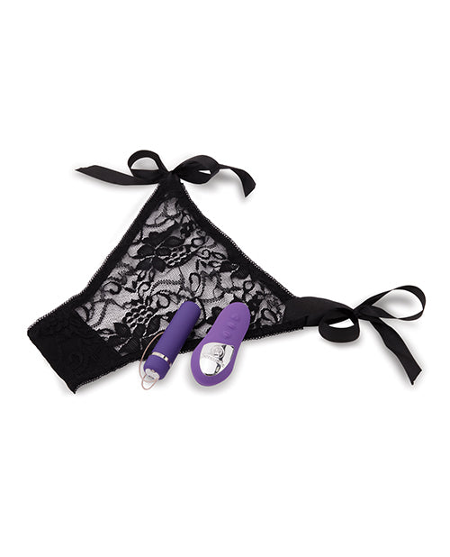 Nu Sensuelle Bala Vibradora de Placer para Braguitas con Mando a Distancia 15 Funciones - Morado