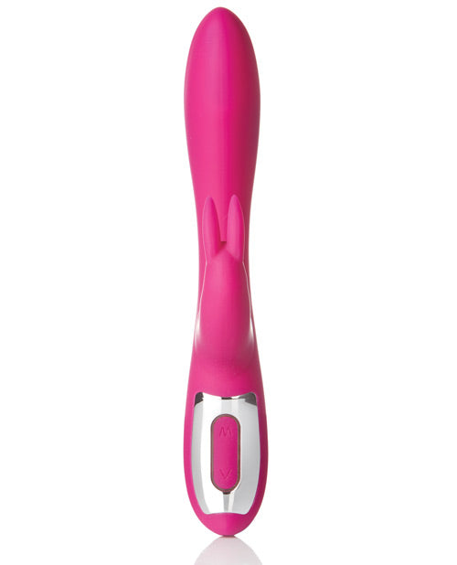 Vibromasseur point G Nu Sensuelle | Vibromasseur lapin rechargeable Giselle | Vibromasseur clitoridien magenta | Meilleur vibromasseur pour femme