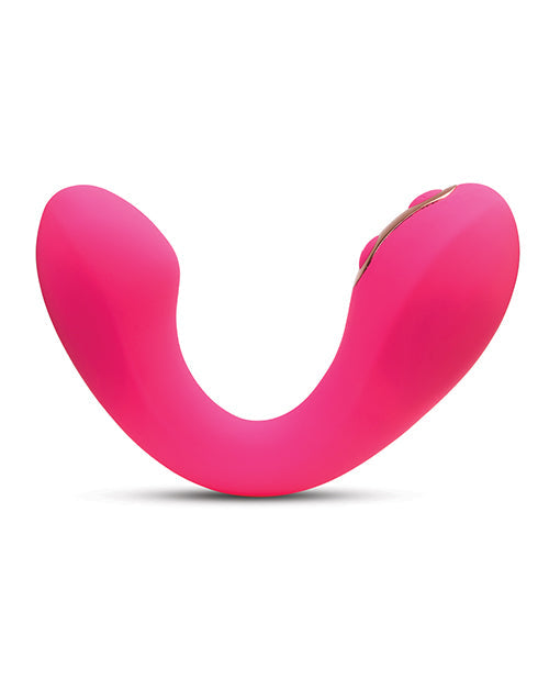 Vibreur point G Nu Sensuelle Libi - Rose vif
