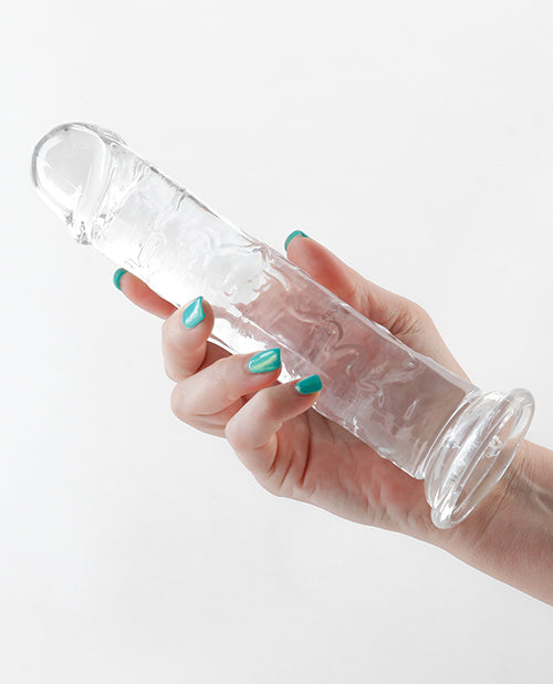 Fantasia Gran Dildo de 8" | Dildo Realista Transparente | Dildo Grande | El Mejor Dildo Flexible