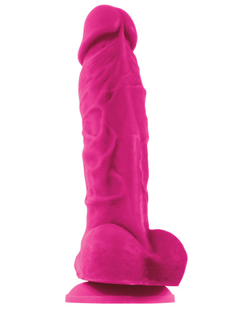 Dildo grande ColourSoft de 5" | Dildo realista de silicona | Dildo rosa con ventosa