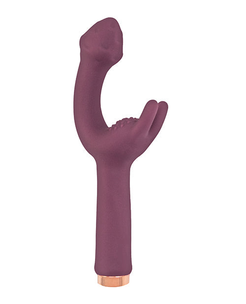 Masajeador Vibrador de Punto G Mystique - Berenjena