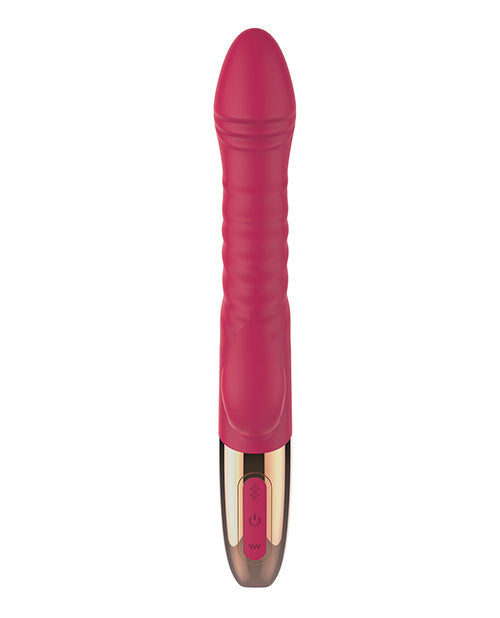 Vibromasseur Pénétrant Déesse | Vibromasseur Point G Plaisir | Vibromasseur Clitoridien Rouge | Meilleur Vibromasseur pour Femme
