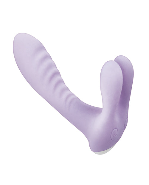 Vibromasseur Lapin Chauffant Goddess Heat-Up | Vibromasseur Lapin Point G | Vibromasseur Clitoridien Lavande | Meilleur Vibromasseur pour Femme