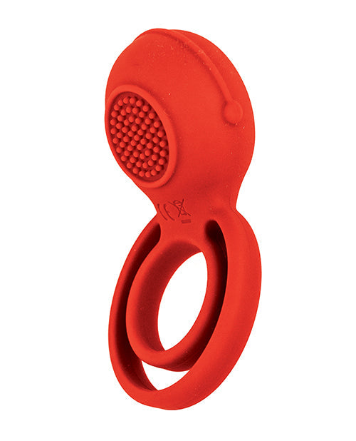 Anillo vibrador definitivo para pene Cockpower - Rojo