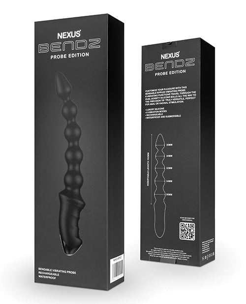 Sonda vibratoria flexible Nexus Bendz - Negra