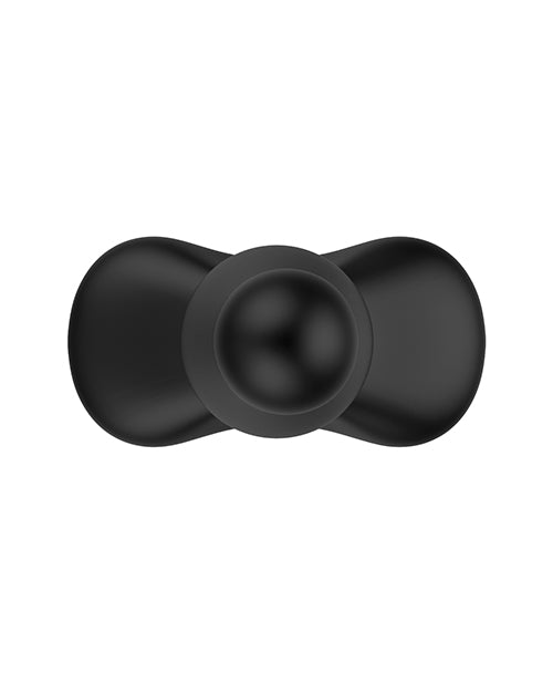 Prótesis anal Nexus Bolster con punta inflable - Negro