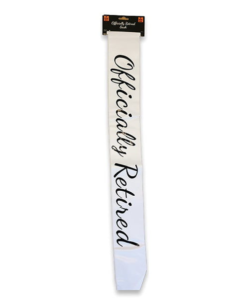 Sash Oficialmente Retirado - Blanco